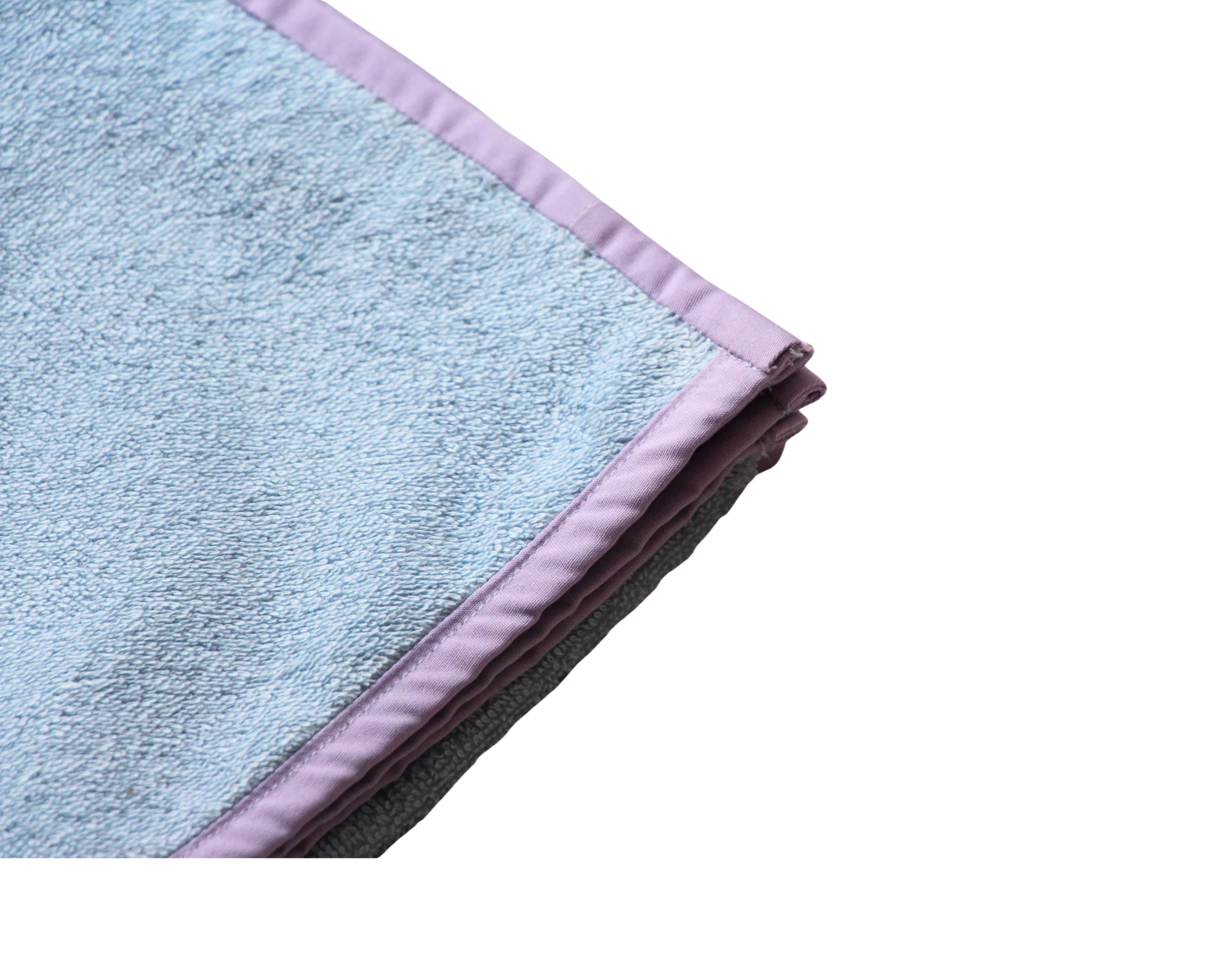Beach Blue and Lilac Beach Towel - Image 4
