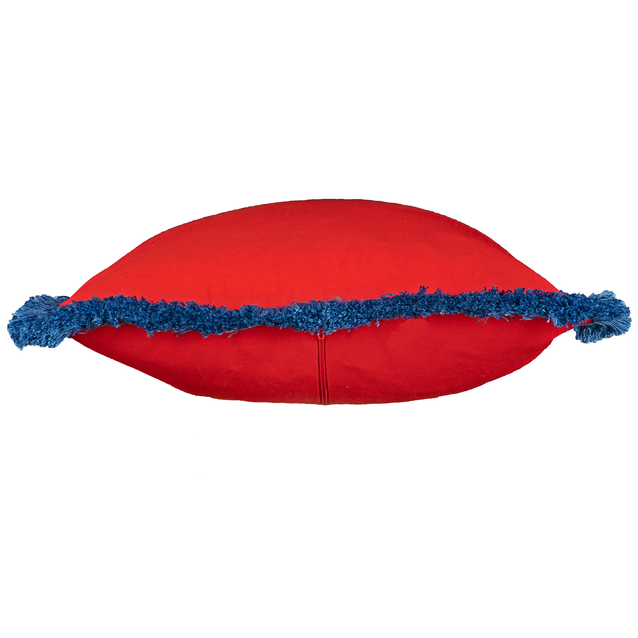 Fringe: Red & Atlantic blue fringe - Image 2