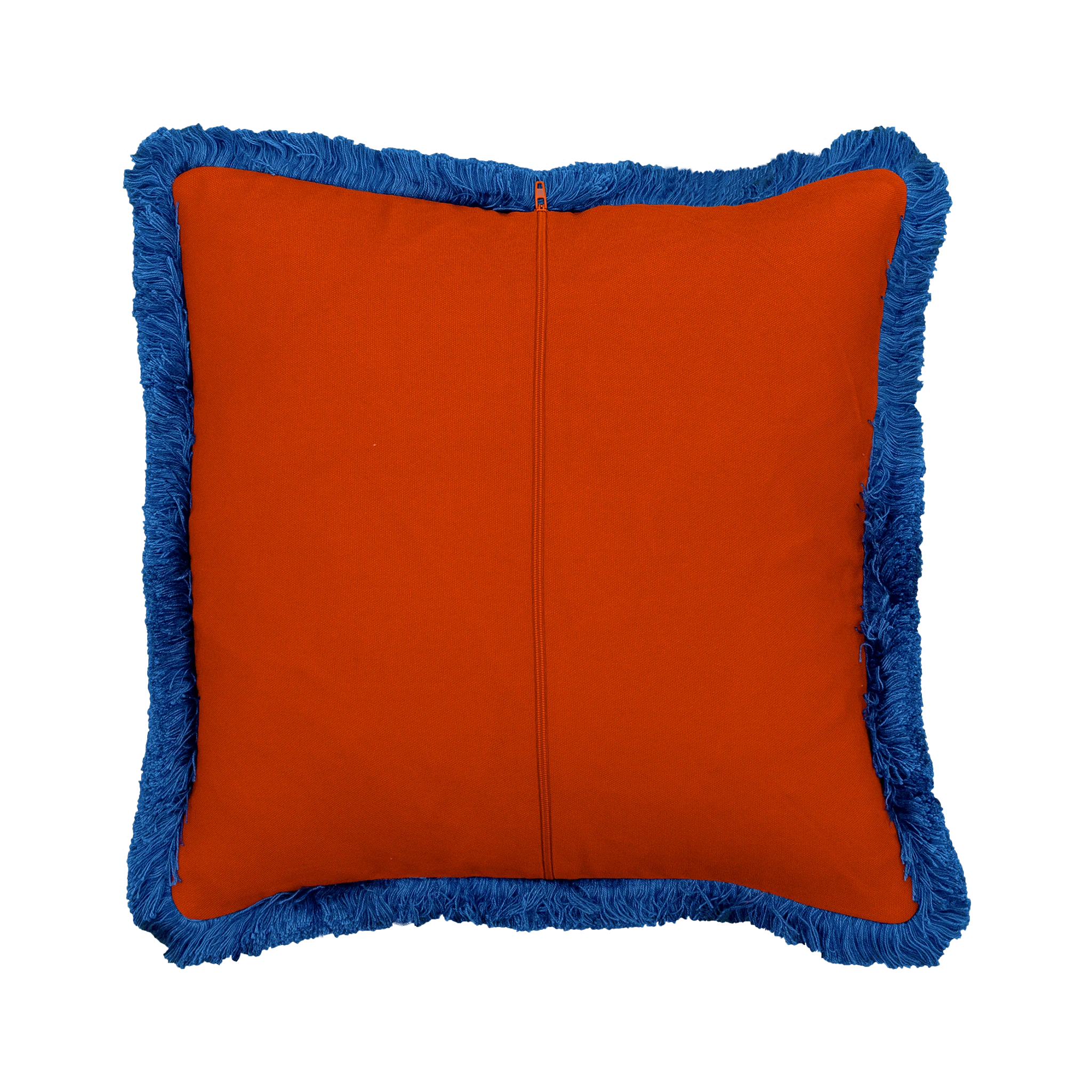 Fringe: Red & Atlantic blue fringe - Image 3