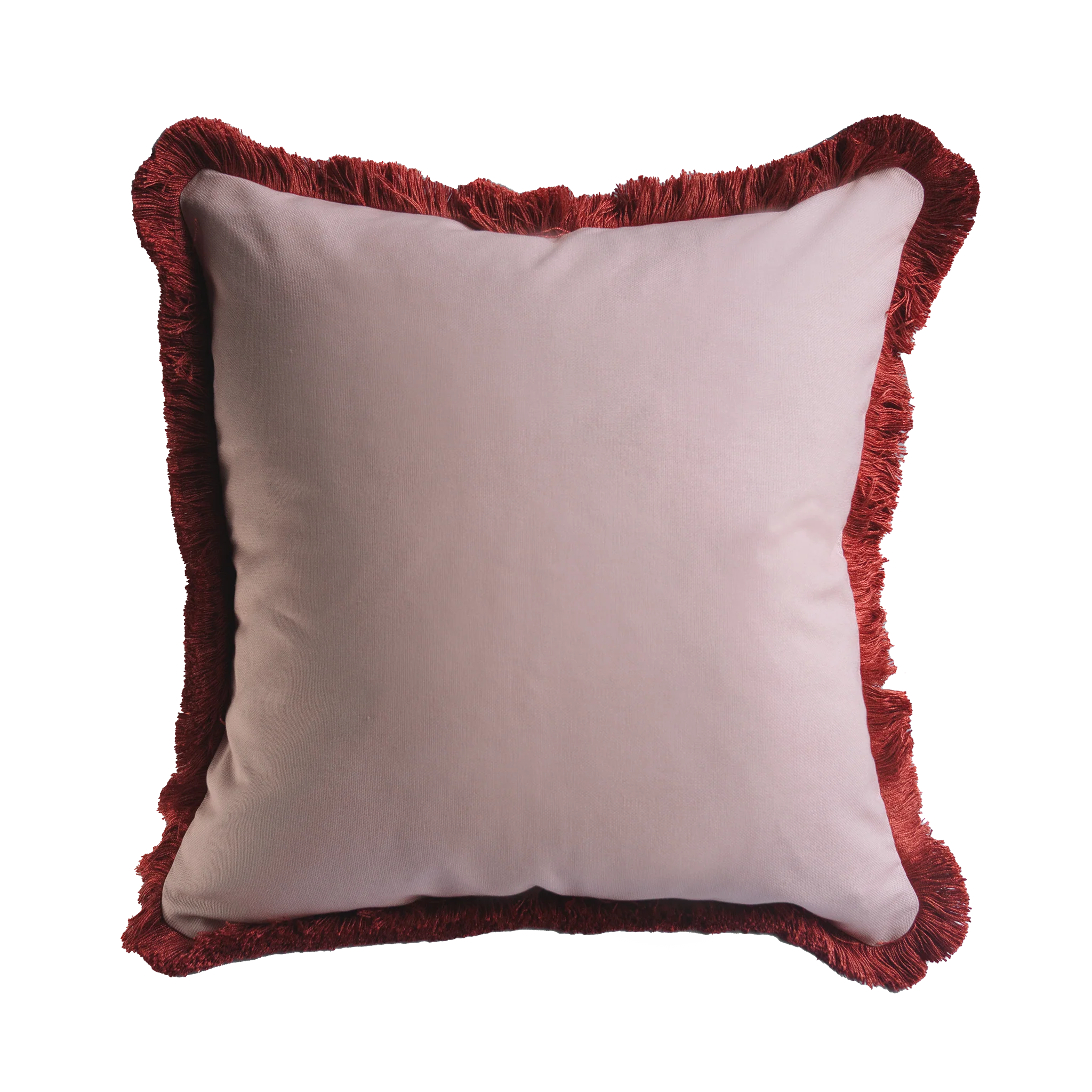 Fringe: Dusty pink & Red fringe