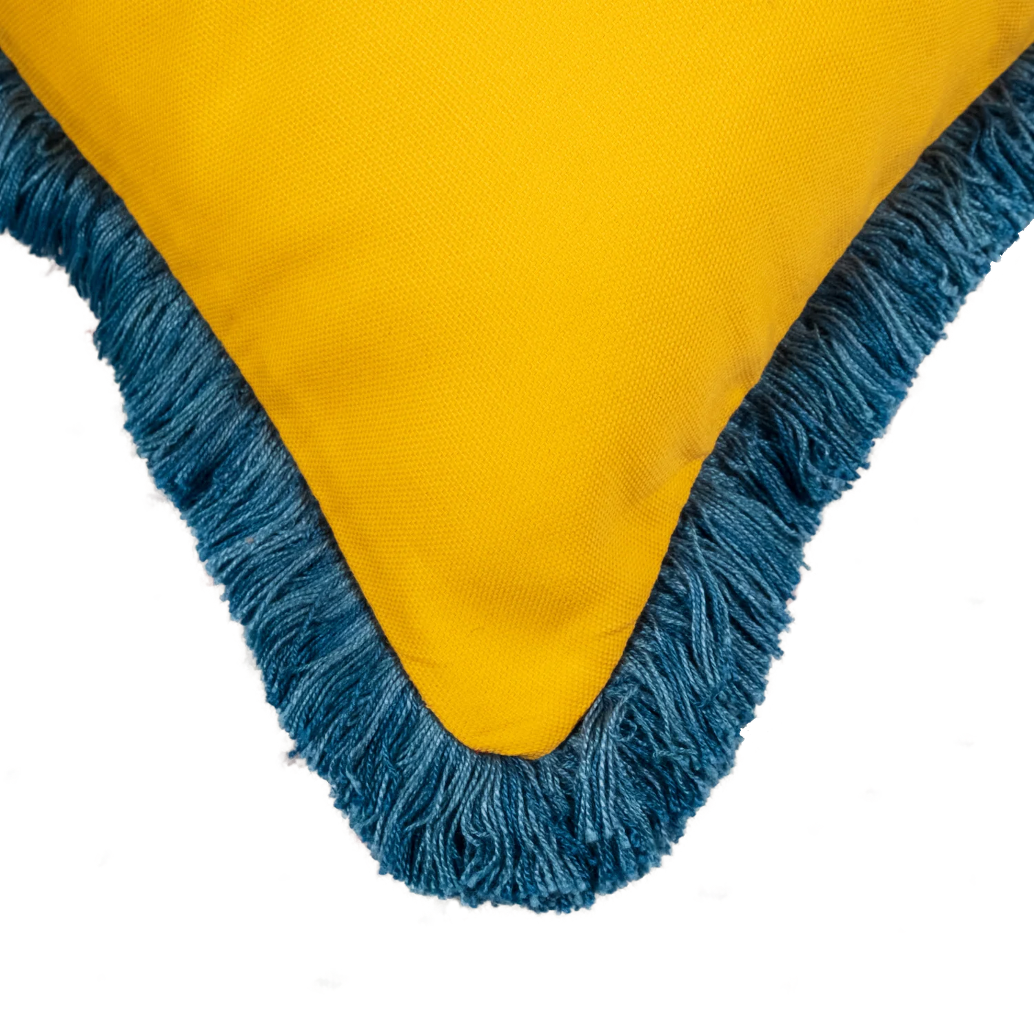 Yellow with Atlantic Blue Fringe - Image 3
