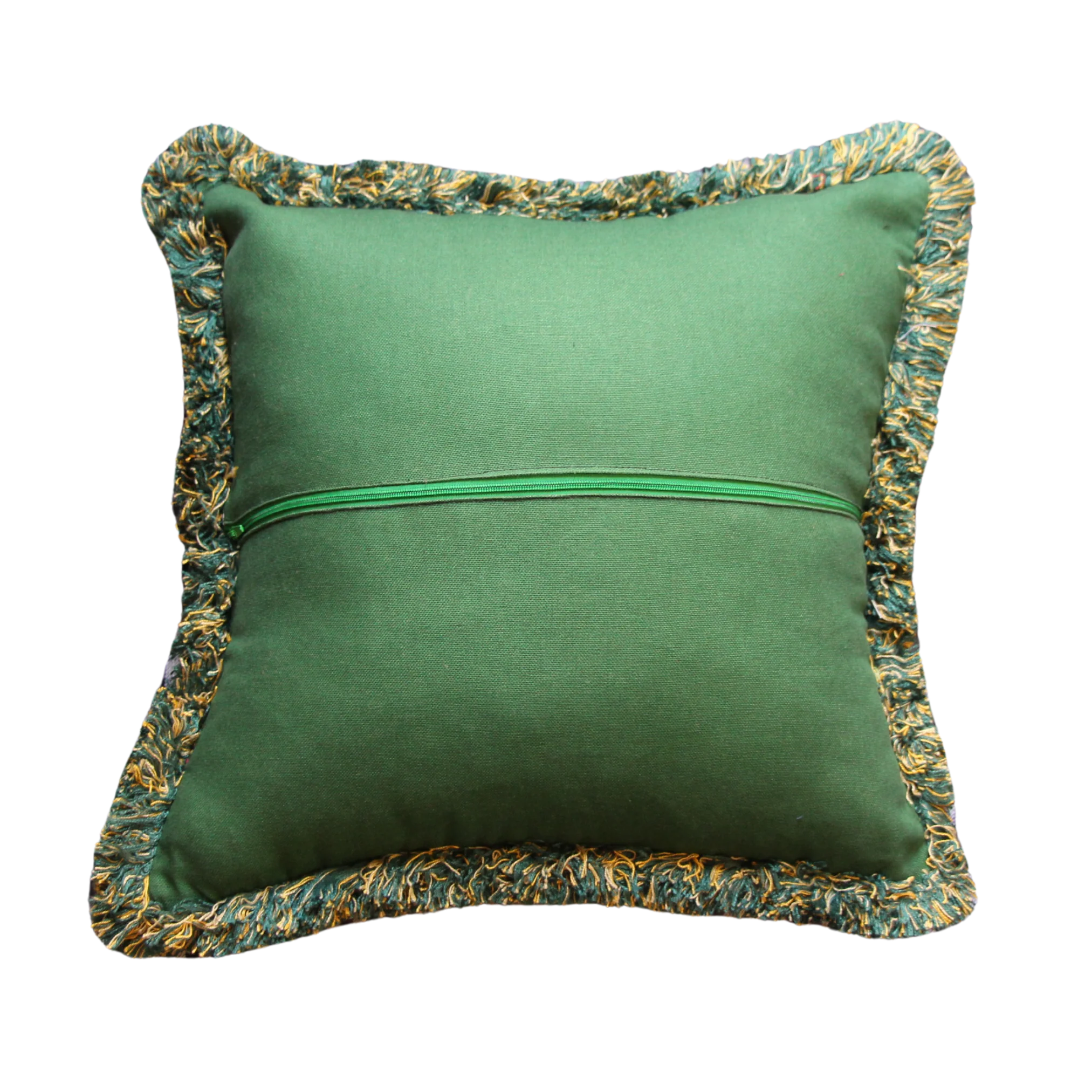 Mango Green Tree with Green and Yellow Fringe - Image 2