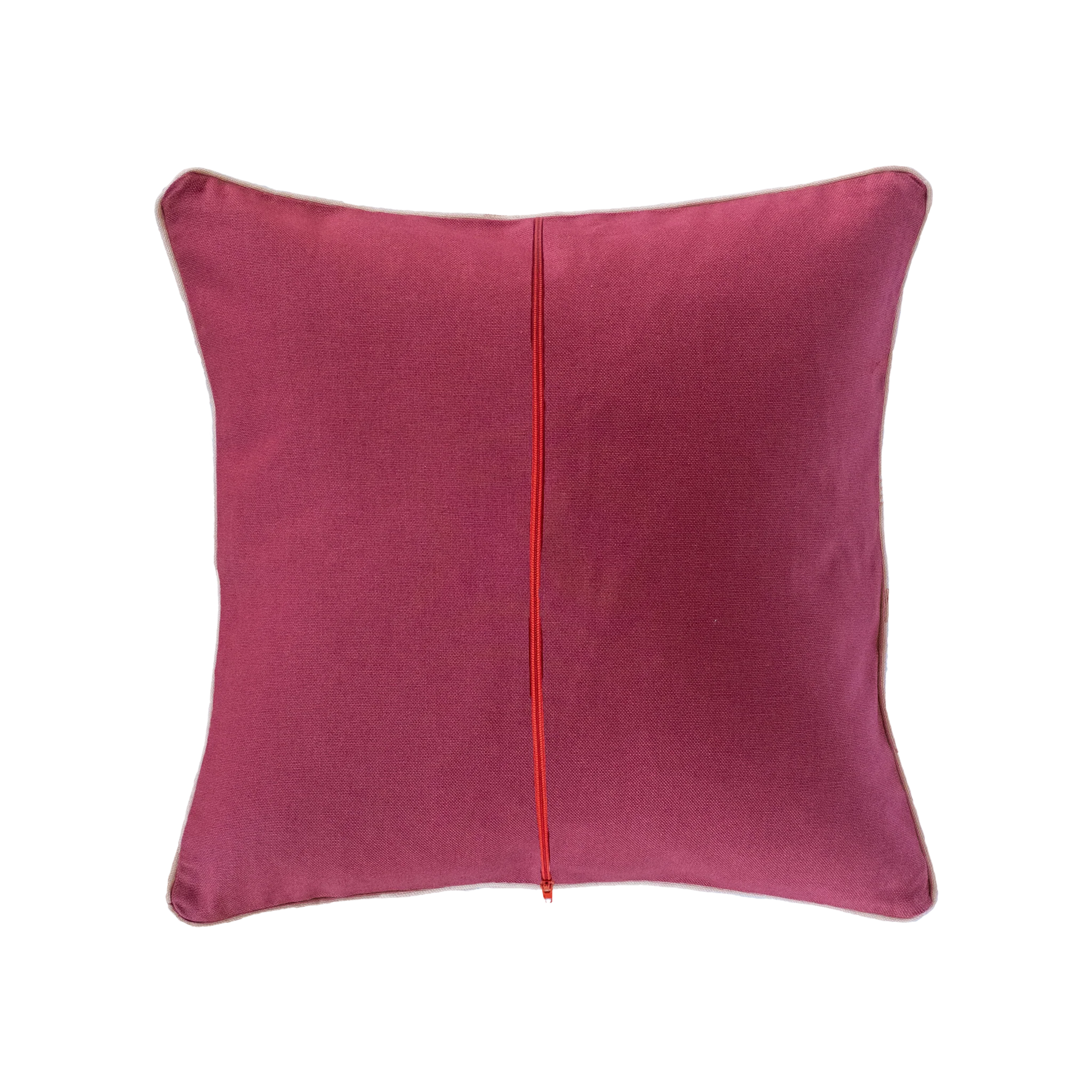 Piping: Rose pink & Wine Red Piping - Image 3