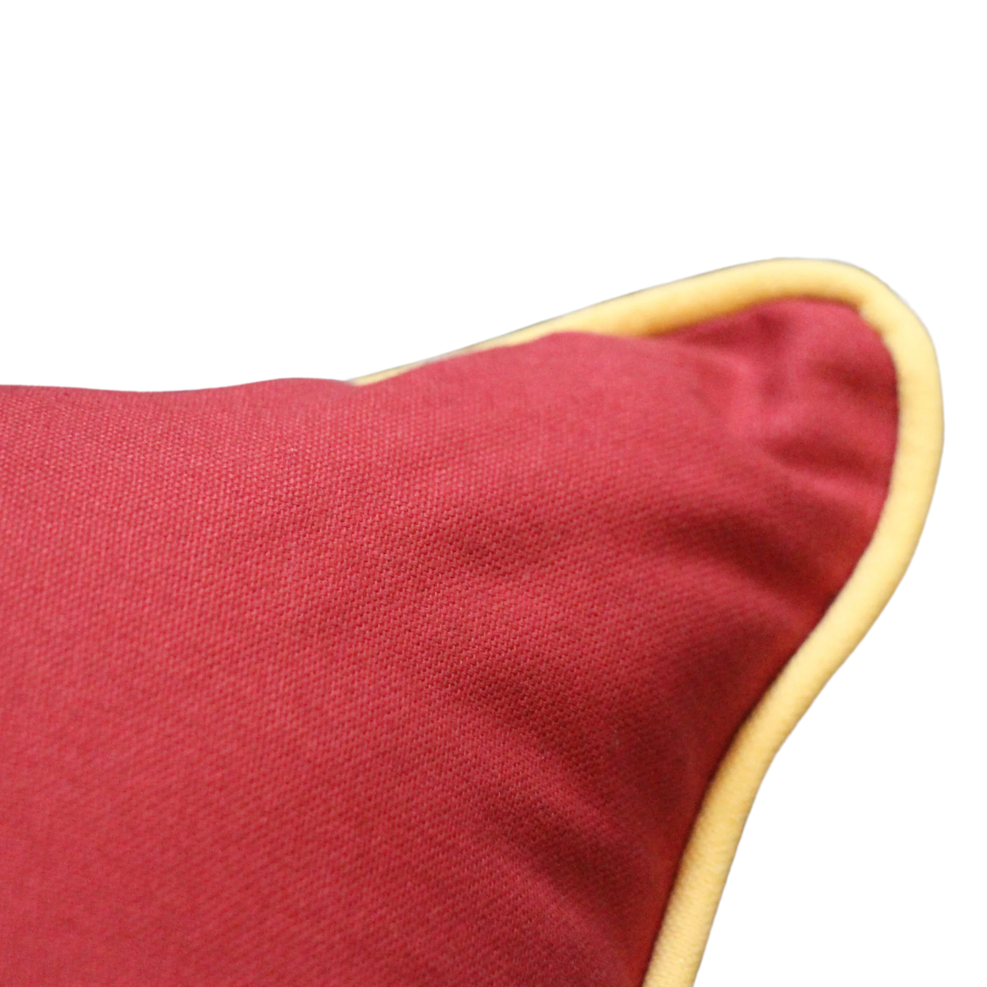 Wine Red with Yellow Piping - Image 3